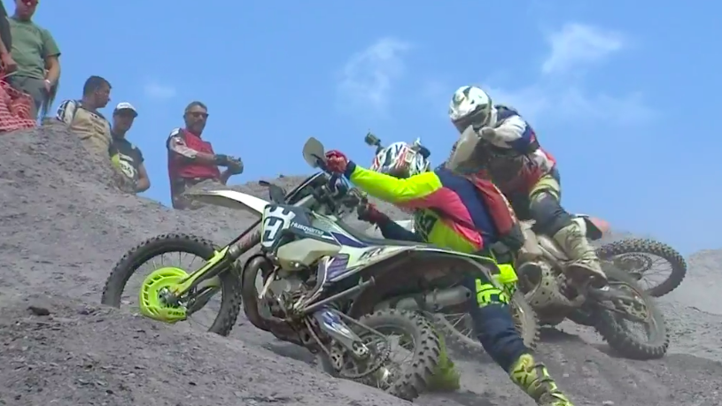 Brutal footage shows 'amateurs' take on the Erzbergrodeo Red Bull Hare Scramble 